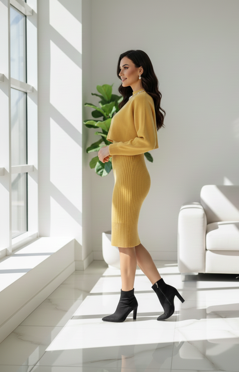 Yellow One Piece with Top - Image 4