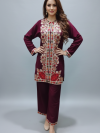 Maroon Co-ord Set