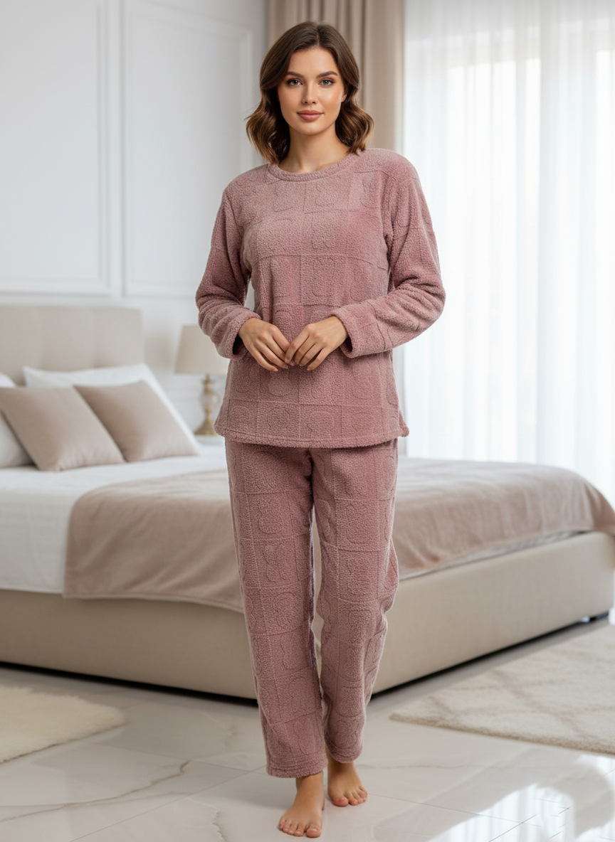 Dusty Rose Koren Night Suit