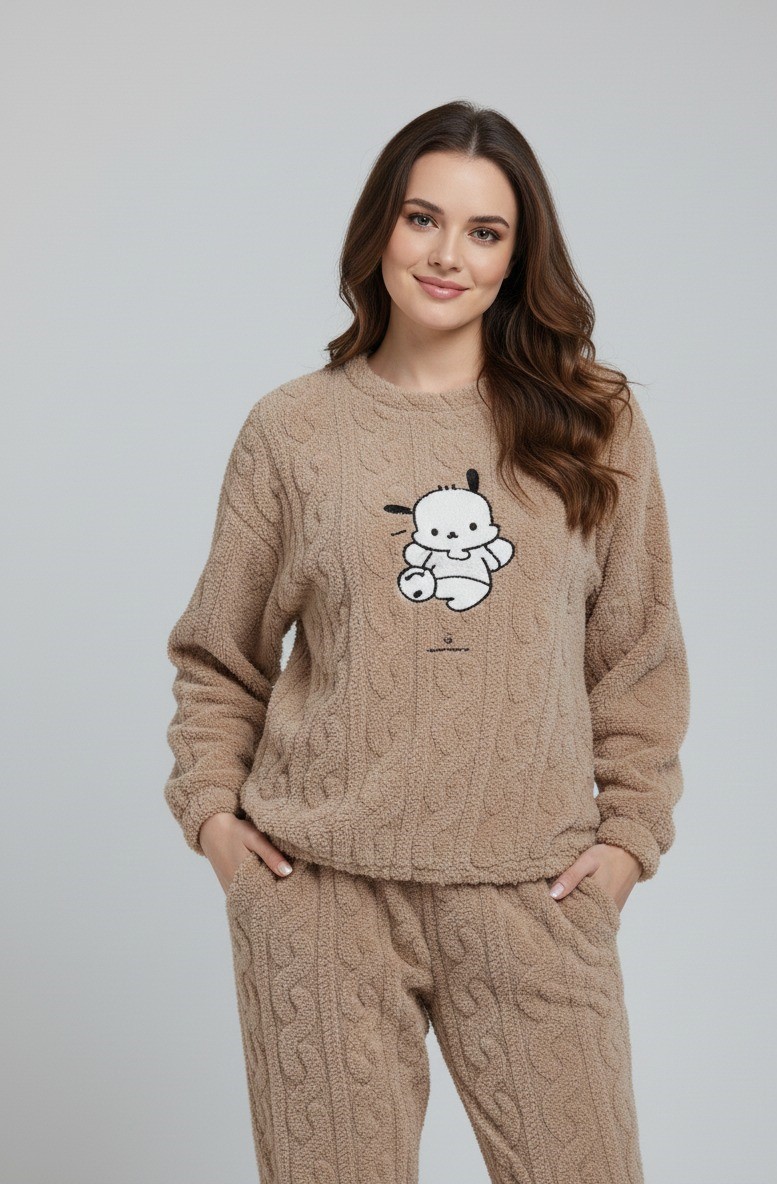 Brown Night Suit - Image 4