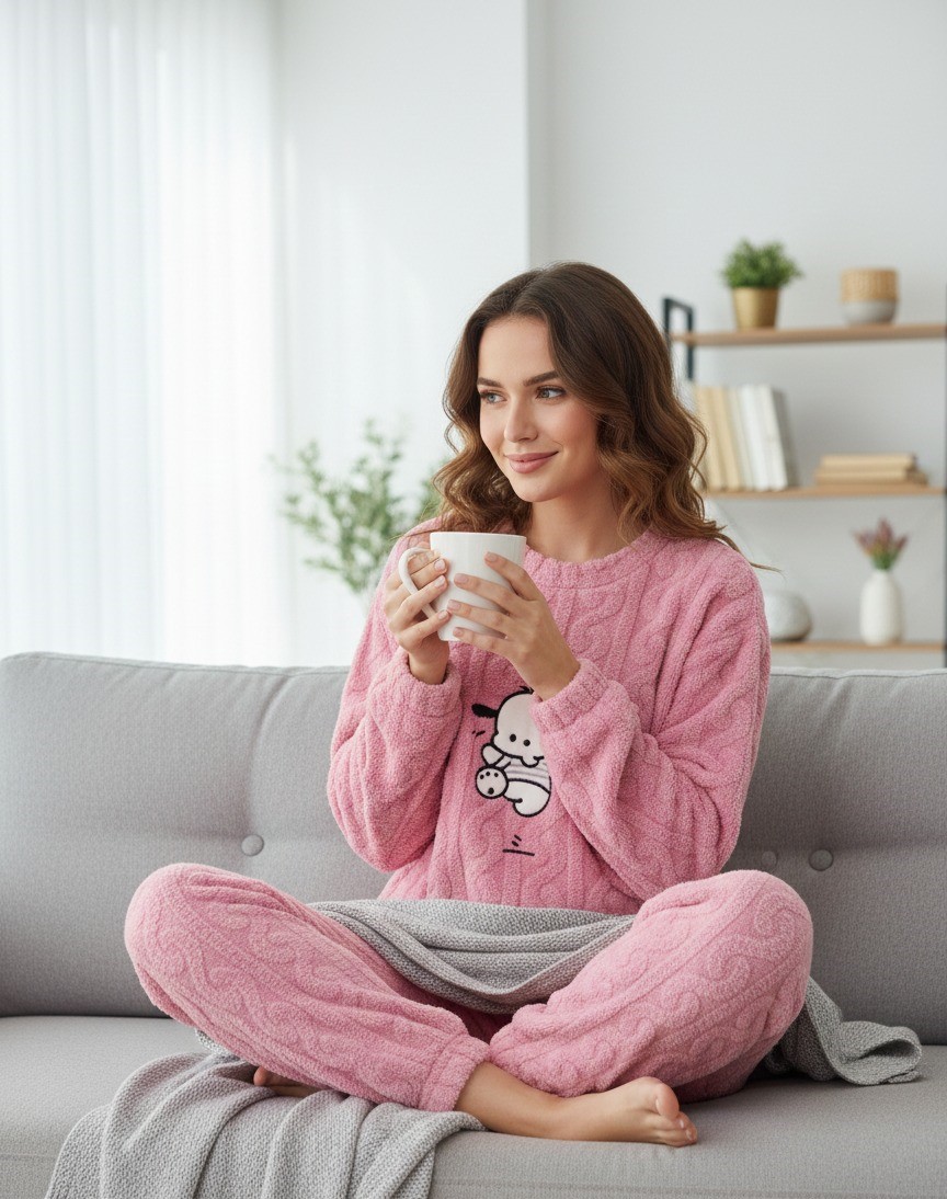 Pink Night Suit - Image 4