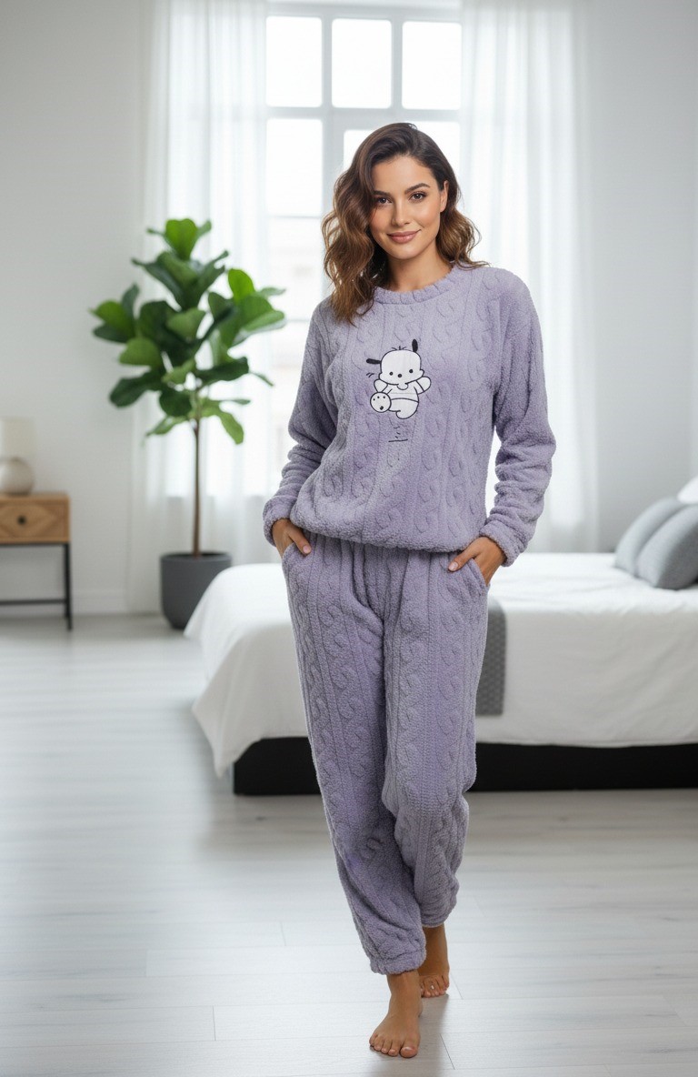 Purple Night Suit - Image 3