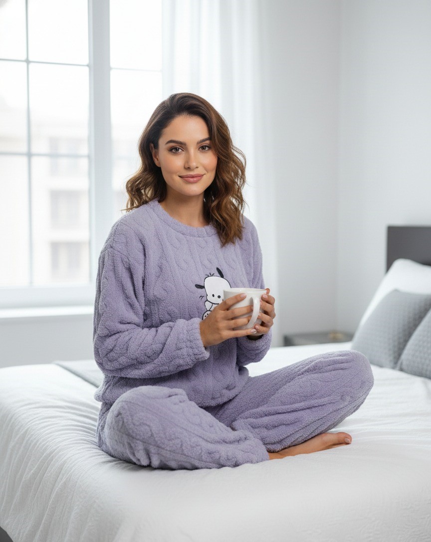 Purple Night Suit - Image 5