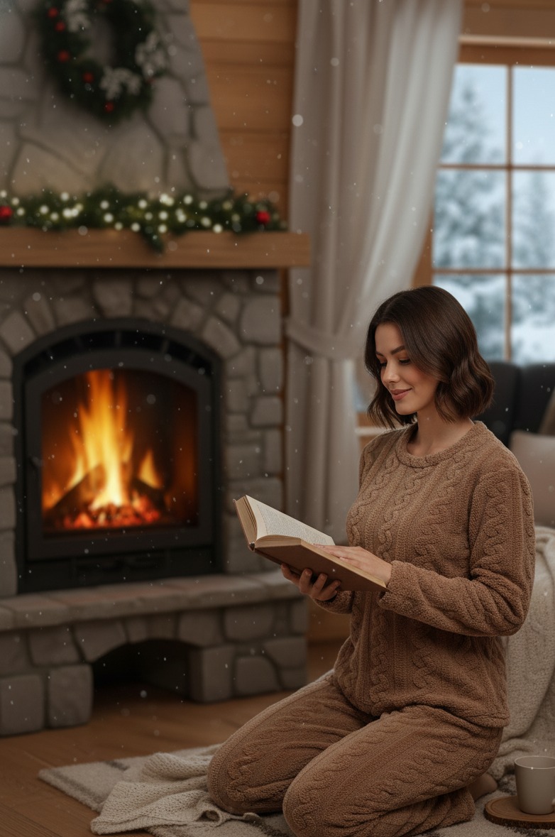 Brown night suit - Image 2