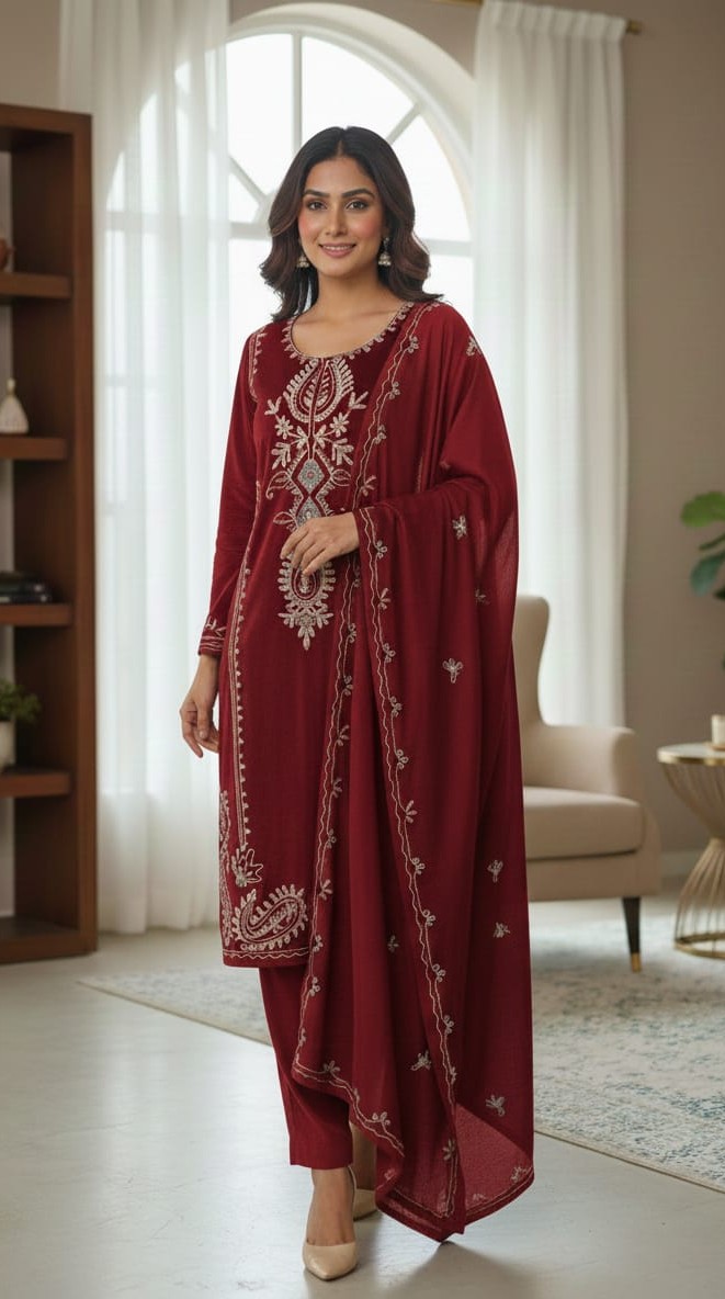 Red 3 piece set - Image 3