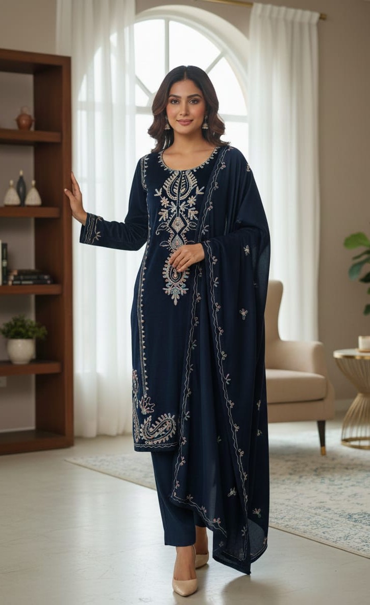 Navy blue 3 piece set - Image 3