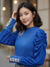 Royal Blue Top
