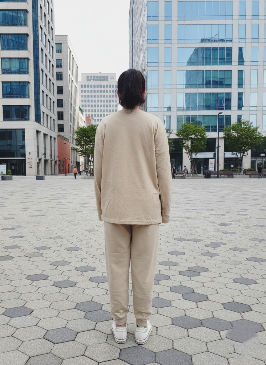 Light Khaki Co-ord Set - Image 3