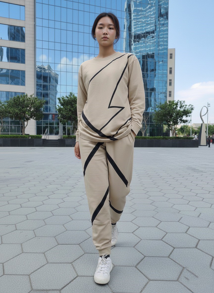 Light Khaki Co-ord Set