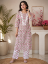 Rose-Pink Kurta Set