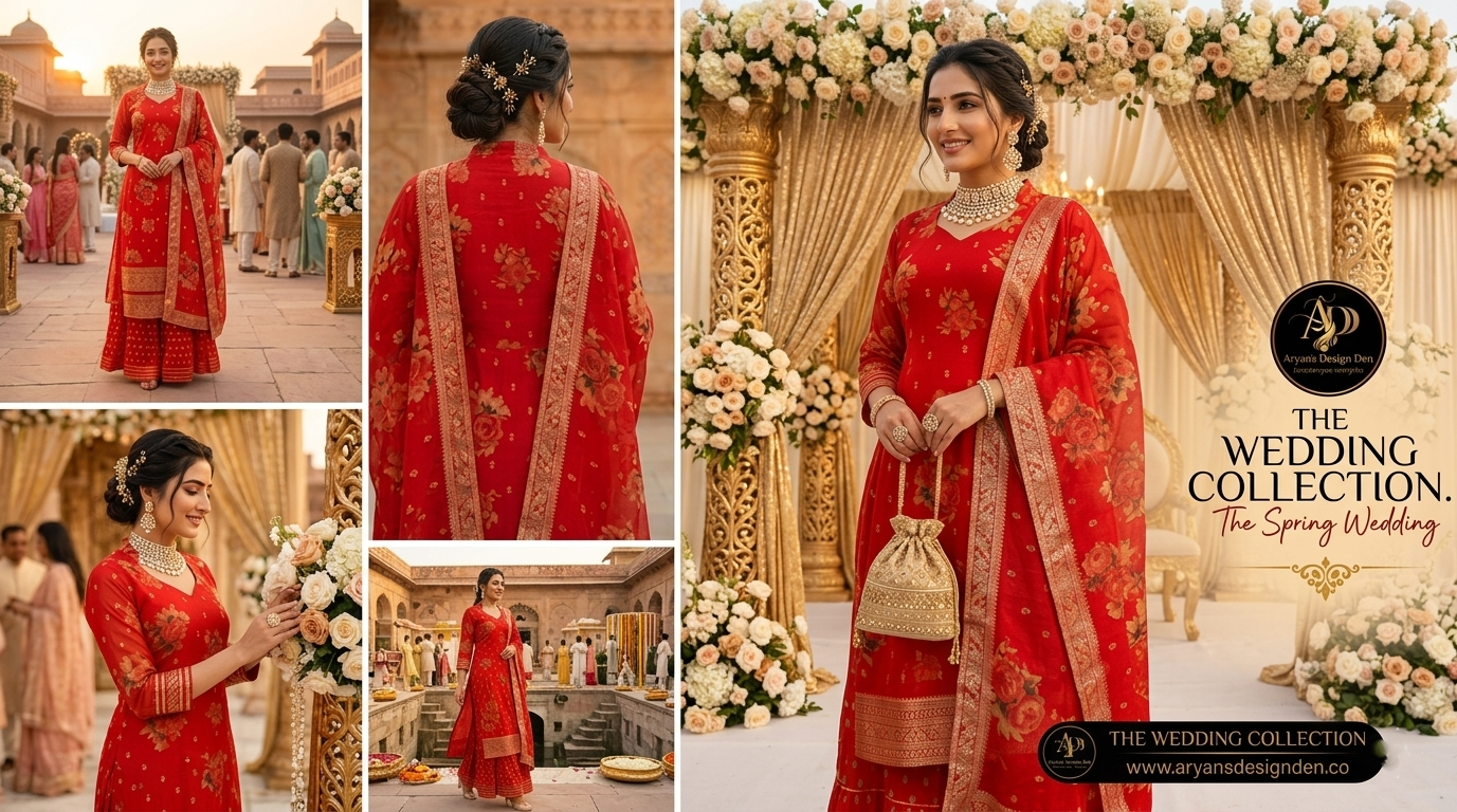 Best Festive Ethnic Wear in Chandigarh, India By Aryans Design Den (ADD)