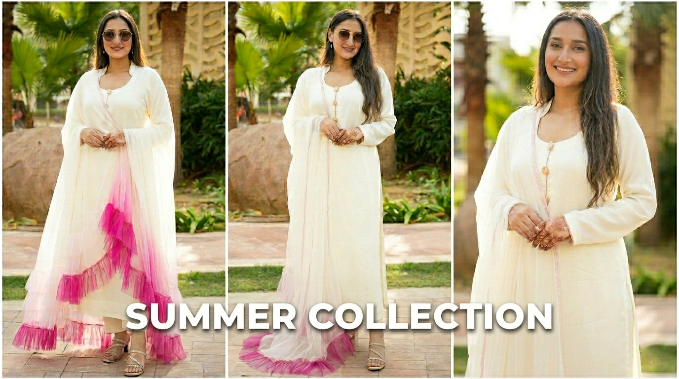 Best summer collection ethnic set in Chandigarh,India By Aryans Design Den (ADD)