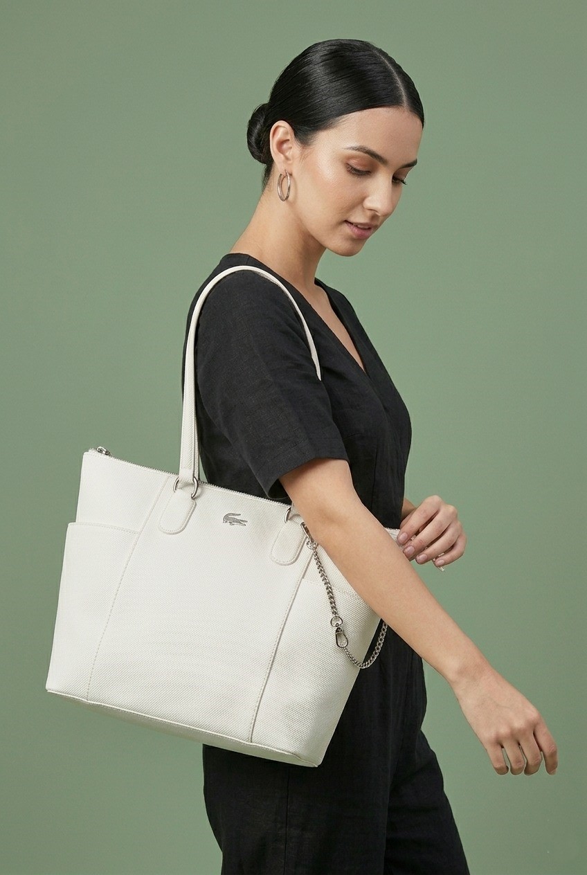 Lacoste Hand & Tote Double Chain Bag - Image 2