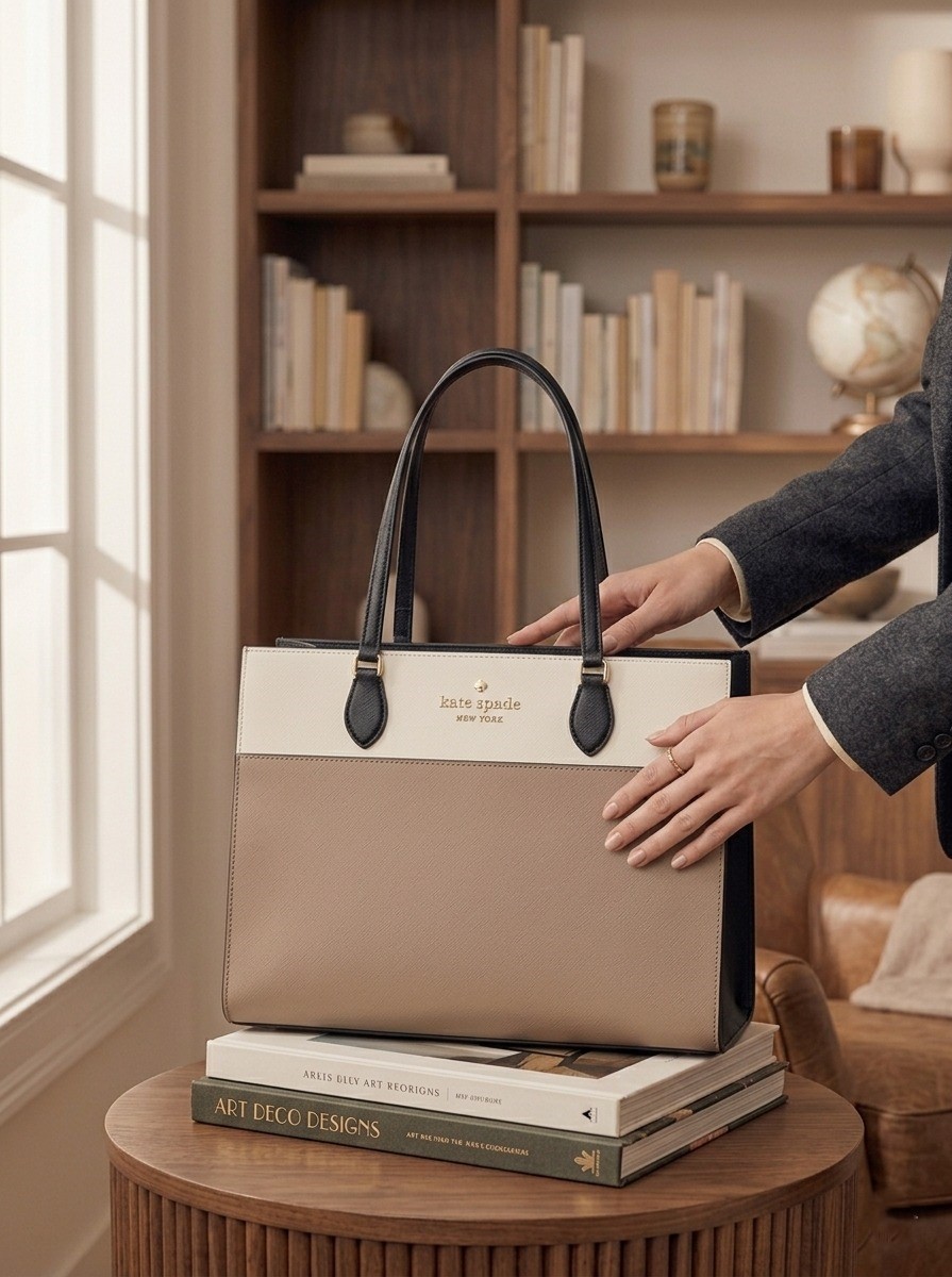 Spencer Colorblock Large Tote