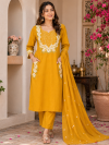 Yellow Floral Suit